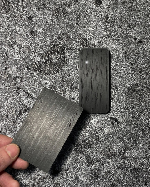 Премиальные считыватели карт AGRG® AXI CUSTOM из массива натурального дерева.