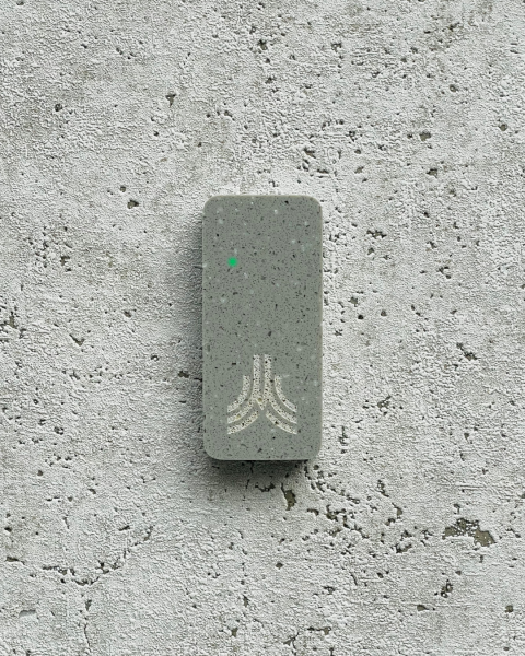 Считыватели из камня AGRG® AXI 2 CUSTOM "Серый бетон".