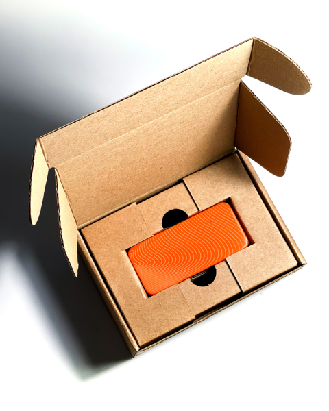 OSDP считыватели AGRG® AXI 6 CUSTOM из камня с дизайнерским паттерном.