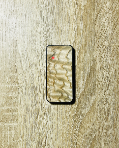 Считыватели из камня AGRG® AXI 2 CUSTOM со вставкой из натурального дерева ценных пород.