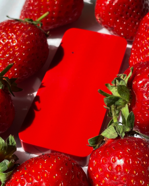 Считыватель AGRG® AXI 2 в корпусе из камня "Пламенный красный".