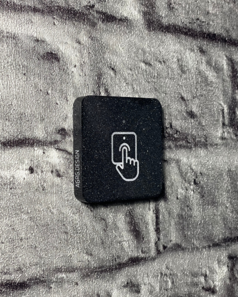 Премиальные кнопки выхода AGRG® AXI для СКУД, изготовленные из искусственного камня.